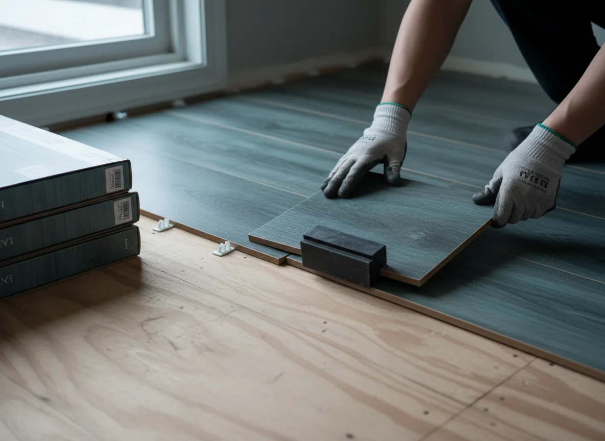 Luxury Vinyl Plank Installation company in Broadview, MT